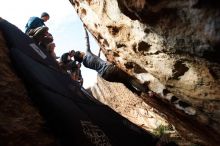 Bouldering in Hueco Tanks on 12/16/2019 with Blue Lizard Climbing and Yoga

Filename: SRM_20191216_1603040.jpg
Aperture: f/4.5
Shutter Speed: 1/500
Body: Canon EOS-1D Mark II
Lens: Canon EF 16-35mm f/2.8 L