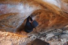 Bouldering in Hueco Tanks on 12/16/2019 with Blue Lizard Climbing and Yoga

Filename: SRM_20191216_1701530.jpg
Aperture: f/2.2
Shutter Speed: 1/250
Body: Canon EOS-1D Mark II
Lens: Canon EF 50mm f/1.8 II