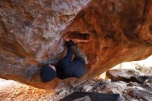Bouldering in Hueco Tanks on 12/16/2019 with Blue Lizard Climbing and Yoga

Filename: SRM_20191216_1709590.jpg
Aperture: f/2.8
Shutter Speed: 1/125
Body: Canon EOS-1D Mark II
Lens: Canon EF 16-35mm f/2.8 L