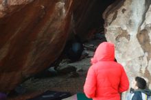 Bouldering in Hueco Tanks on 12/16/2019 with Blue Lizard Climbing and Yoga

Filename: SRM_20191216_1758210.jpg
Aperture: f/2.5
Shutter Speed: 1/250
Body: Canon EOS-1D Mark II
Lens: Canon EF 50mm f/1.8 II