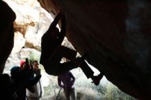 Bouldering in Hueco Tanks on 12/16/2019 with Blue Lizard Climbing and Yoga

Filename: SRM_20191216_1801350.jpg
Aperture: f/2.0
Shutter Speed: 1/250
Body: Canon EOS-1D Mark II
Lens: Canon EF 50mm f/1.8 II