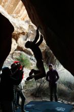 Bouldering in Hueco Tanks on 12/16/2019 with Blue Lizard Climbing and Yoga

Filename: SRM_20191216_1801490.jpg
Aperture: f/3.2
Shutter Speed: 1/250
Body: Canon EOS-1D Mark II
Lens: Canon EF 50mm f/1.8 II