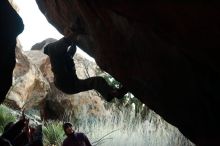 Bouldering in Hueco Tanks on 12/16/2019 with Blue Lizard Climbing and Yoga

Filename: SRM_20191216_1801590.jpg
Aperture: f/3.5
Shutter Speed: 1/250
Body: Canon EOS-1D Mark II
Lens: Canon EF 50mm f/1.8 II