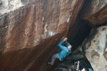 Bouldering in Hueco Tanks on 12/16/2019 with Blue Lizard Climbing and Yoga

Filename: SRM_20191216_1803580.jpg
Aperture: f/2.8
Shutter Speed: 1/250
Body: Canon EOS-1D Mark II
Lens: Canon EF 50mm f/1.8 II