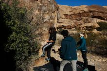 Bouldering in Hueco Tanks on 12/19/2019 with Blue Lizard Climbing and Yoga

Filename: SRM_20191219_1042130.jpg
Aperture: f/7.1
Shutter Speed: 1/640
Body: Canon EOS-1D Mark II
Lens: Canon EF 16-35mm f/2.8 L