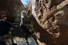 Bouldering in Hueco Tanks on 12/19/2019 with Blue Lizard Climbing and Yoga

Filename: SRM_20191219_1052570.jpg
Aperture: f/4.0
Shutter Speed: 1/500
Body: Canon EOS-1D Mark II
Lens: Canon EF 16-35mm f/2.8 L