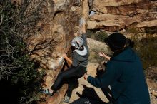 Bouldering in Hueco Tanks on 12/19/2019 with Blue Lizard Climbing and Yoga

Filename: SRM_20191219_1055090.jpg
Aperture: f/8.0
Shutter Speed: 1/500
Body: Canon EOS-1D Mark II
Lens: Canon EF 16-35mm f/2.8 L