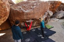 Bouldering in Hueco Tanks on 12/19/2019 with Blue Lizard Climbing and Yoga

Filename: SRM_20191219_1106290.jpg
Aperture: f/5.0
Shutter Speed: 1/250
Body: Canon EOS-1D Mark II
Lens: Canon EF 16-35mm f/2.8 L