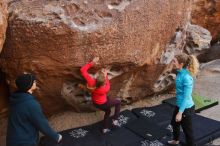 Bouldering in Hueco Tanks on 12/19/2019 with Blue Lizard Climbing and Yoga

Filename: SRM_20191219_1108270.jpg
Aperture: f/5.0
Shutter Speed: 1/250
Body: Canon EOS-1D Mark II
Lens: Canon EF 16-35mm f/2.8 L