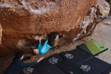 Bouldering in Hueco Tanks on 12/19/2019 with Blue Lizard Climbing and Yoga

Filename: SRM_20191219_1108590.jpg
Aperture: f/5.6
Shutter Speed: 1/250
Body: Canon EOS-1D Mark II
Lens: Canon EF 16-35mm f/2.8 L