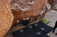 Bouldering in Hueco Tanks on 12/19/2019 with Blue Lizard Climbing and Yoga

Filename: SRM_20191219_1109470.jpg
Aperture: f/5.6
Shutter Speed: 1/250
Body: Canon EOS-1D Mark II
Lens: Canon EF 16-35mm f/2.8 L