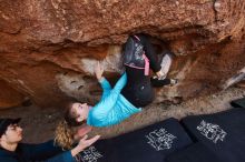 Bouldering in Hueco Tanks on 12/19/2019 with Blue Lizard Climbing and Yoga

Filename: SRM_20191219_1112160.jpg
Aperture: f/4.5
Shutter Speed: 1/250
Body: Canon EOS-1D Mark II
Lens: Canon EF 16-35mm f/2.8 L