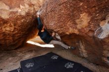 Bouldering in Hueco Tanks on 12/19/2019 with Blue Lizard Climbing and Yoga

Filename: SRM_20191219_1113370.jpg
Aperture: f/5.6
Shutter Speed: 1/250
Body: Canon EOS-1D Mark II
Lens: Canon EF 16-35mm f/2.8 L