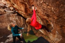 Bouldering in Hueco Tanks on 12/19/2019 with Blue Lizard Climbing and Yoga

Filename: SRM_20191219_1150110.jpg
Aperture: f/4.5
Shutter Speed: 1/250
Body: Canon EOS-1D Mark II
Lens: Canon EF 16-35mm f/2.8 L