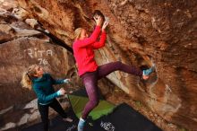 Bouldering in Hueco Tanks on 12/19/2019 with Blue Lizard Climbing and Yoga

Filename: SRM_20191219_1150130.jpg
Aperture: f/4.0
Shutter Speed: 1/250
Body: Canon EOS-1D Mark II
Lens: Canon EF 16-35mm f/2.8 L