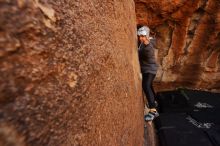 Bouldering in Hueco Tanks on 12/19/2019 with Blue Lizard Climbing and Yoga

Filename: SRM_20191219_1156200.jpg
Aperture: f/5.6
Shutter Speed: 1/250
Body: Canon EOS-1D Mark II
Lens: Canon EF 16-35mm f/2.8 L