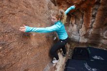Bouldering in Hueco Tanks on 12/19/2019 with Blue Lizard Climbing and Yoga

Filename: SRM_20191219_1158560.jpg
Aperture: f/3.5
Shutter Speed: 1/250
Body: Canon EOS-1D Mark II
Lens: Canon EF 16-35mm f/2.8 L