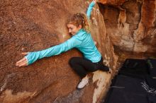 Bouldering in Hueco Tanks on 12/19/2019 with Blue Lizard Climbing and Yoga

Filename: SRM_20191219_1203230.jpg
Aperture: f/5.6
Shutter Speed: 1/200
Body: Canon EOS-1D Mark II
Lens: Canon EF 16-35mm f/2.8 L