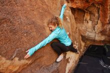 Bouldering in Hueco Tanks on 12/19/2019 with Blue Lizard Climbing and Yoga

Filename: SRM_20191219_1203240.jpg
Aperture: f/5.6
Shutter Speed: 1/200
Body: Canon EOS-1D Mark II
Lens: Canon EF 16-35mm f/2.8 L