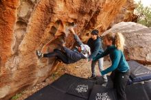 Bouldering in Hueco Tanks on 12/19/2019 with Blue Lizard Climbing and Yoga

Filename: SRM_20191219_1213460.jpg
Aperture: f/4.5
Shutter Speed: 1/200
Body: Canon EOS-1D Mark II
Lens: Canon EF 16-35mm f/2.8 L