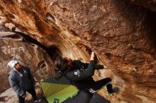 Bouldering in Hueco Tanks on 12/19/2019 with Blue Lizard Climbing and Yoga

Filename: SRM_20191219_1220050.jpg
Aperture: f/4.0
Shutter Speed: 1/200
Body: Canon EOS-1D Mark II
Lens: Canon EF 16-35mm f/2.8 L