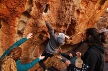 Bouldering in Hueco Tanks on 12/19/2019 with Blue Lizard Climbing and Yoga

Filename: SRM_20191219_1223030.jpg
Aperture: f/5.6
Shutter Speed: 1/200
Body: Canon EOS-1D Mark II
Lens: Canon EF 16-35mm f/2.8 L