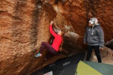 Bouldering in Hueco Tanks on 12/19/2019 with Blue Lizard Climbing and Yoga

Filename: SRM_20191219_1303170.jpg
Aperture: f/5.0
Shutter Speed: 1/250
Body: Canon EOS-1D Mark II
Lens: Canon EF 16-35mm f/2.8 L