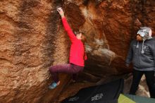 Bouldering in Hueco Tanks on 12/19/2019 with Blue Lizard Climbing and Yoga

Filename: SRM_20191219_1303240.jpg
Aperture: f/5.0
Shutter Speed: 1/250
Body: Canon EOS-1D Mark II
Lens: Canon EF 16-35mm f/2.8 L