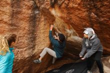 Bouldering in Hueco Tanks on 12/19/2019 with Blue Lizard Climbing and Yoga

Filename: SRM_20191219_1305030.jpg
Aperture: f/5.0
Shutter Speed: 1/250
Body: Canon EOS-1D Mark II
Lens: Canon EF 16-35mm f/2.8 L