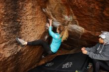 Bouldering in Hueco Tanks on 12/19/2019 with Blue Lizard Climbing and Yoga

Filename: SRM_20191219_1306470.jpg
Aperture: f/5.0
Shutter Speed: 1/250
Body: Canon EOS-1D Mark II
Lens: Canon EF 16-35mm f/2.8 L