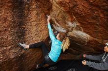 Bouldering in Hueco Tanks on 12/19/2019 with Blue Lizard Climbing and Yoga

Filename: SRM_20191219_1312470.jpg
Aperture: f/4.5
Shutter Speed: 1/250
Body: Canon EOS-1D Mark II
Lens: Canon EF 16-35mm f/2.8 L