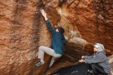 Bouldering in Hueco Tanks on 12/19/2019 with Blue Lizard Climbing and Yoga

Filename: SRM_20191219_1314270.jpg
Aperture: f/4.0
Shutter Speed: 1/250
Body: Canon EOS-1D Mark II
Lens: Canon EF 16-35mm f/2.8 L