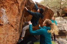 Bouldering in Hueco Tanks on 12/19/2019 with Blue Lizard Climbing and Yoga

Filename: SRM_20191219_1344392.jpg
Aperture: f/5.6
Shutter Speed: 1/250
Body: Canon EOS-1D Mark II
Lens: Canon EF 16-35mm f/2.8 L