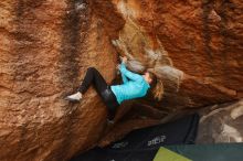 Bouldering in Hueco Tanks on 12/19/2019 with Blue Lizard Climbing and Yoga

Filename: SRM_20191219_1351390.jpg
Aperture: f/5.0
Shutter Speed: 1/200
Body: Canon EOS-1D Mark II
Lens: Canon EF 16-35mm f/2.8 L