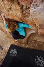 Bouldering in Hueco Tanks on 12/19/2019 with Blue Lizard Climbing and Yoga

Filename: SRM_20191219_1409060.jpg
Aperture: f/5.6
Shutter Speed: 1/250
Body: Canon EOS-1D Mark II
Lens: Canon EF 16-35mm f/2.8 L