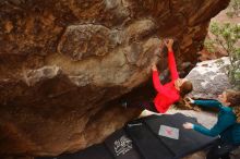 Bouldering in Hueco Tanks on 12/19/2019 with Blue Lizard Climbing and Yoga

Filename: SRM_20191219_1418351.jpg
Aperture: f/4.0
Shutter Speed: 1/250
Body: Canon EOS-1D Mark II
Lens: Canon EF 16-35mm f/2.8 L