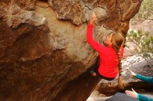 Bouldering in Hueco Tanks on 12/19/2019 with Blue Lizard Climbing and Yoga

Filename: SRM_20191219_1420250.jpg
Aperture: f/5.0
Shutter Speed: 1/250
Body: Canon EOS-1D Mark II
Lens: Canon EF 16-35mm f/2.8 L