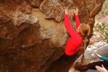 Bouldering in Hueco Tanks on 12/19/2019 with Blue Lizard Climbing and Yoga

Filename: SRM_20191219_1420300.jpg
Aperture: f/5.0
Shutter Speed: 1/250
Body: Canon EOS-1D Mark II
Lens: Canon EF 16-35mm f/2.8 L