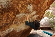 Bouldering in Hueco Tanks on 12/19/2019 with Blue Lizard Climbing and Yoga

Filename: SRM_20191219_1422460.jpg
Aperture: f/4.5
Shutter Speed: 1/250
Body: Canon EOS-1D Mark II
Lens: Canon EF 16-35mm f/2.8 L