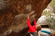 Bouldering in Hueco Tanks on 12/19/2019 with Blue Lizard Climbing and Yoga

Filename: SRM_20191219_1425520.jpg
Aperture: f/4.5
Shutter Speed: 1/250
Body: Canon EOS-1D Mark II
Lens: Canon EF 16-35mm f/2.8 L