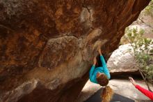 Bouldering in Hueco Tanks on 12/19/2019 with Blue Lizard Climbing and Yoga

Filename: SRM_20191219_1447190.jpg
Aperture: f/4.0
Shutter Speed: 1/250
Body: Canon EOS-1D Mark II
Lens: Canon EF 16-35mm f/2.8 L