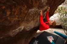 Bouldering in Hueco Tanks on 12/19/2019 with Blue Lizard Climbing and Yoga

Filename: SRM_20191219_1450091.jpg
Aperture: f/4.0
Shutter Speed: 1/250
Body: Canon EOS-1D Mark II
Lens: Canon EF 16-35mm f/2.8 L