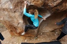 Bouldering in Hueco Tanks on 12/19/2019 with Blue Lizard Climbing and Yoga

Filename: SRM_20191219_1522250.jpg
Aperture: f/5.0
Shutter Speed: 1/250
Body: Canon EOS-1D Mark II
Lens: Canon EF 16-35mm f/2.8 L