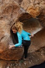 Bouldering in Hueco Tanks on 12/19/2019 with Blue Lizard Climbing and Yoga

Filename: SRM_20191219_1526350.jpg
Aperture: f/5.0
Shutter Speed: 1/250
Body: Canon EOS-1D Mark II
Lens: Canon EF 16-35mm f/2.8 L