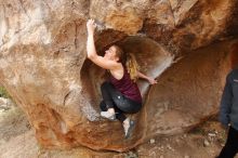 Bouldering in Hueco Tanks on 12/19/2019 with Blue Lizard Climbing and Yoga

Filename: SRM_20191219_1529320.jpg
Aperture: f/4.5
Shutter Speed: 1/250
Body: Canon EOS-1D Mark II
Lens: Canon EF 16-35mm f/2.8 L