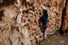 Bouldering in Hueco Tanks on 12/19/2019 with Blue Lizard Climbing and Yoga

Filename: SRM_20191219_1630410.jpg
Aperture: f/3.2
Shutter Speed: 1/100
Body: Canon EOS-1D Mark II
Lens: Canon EF 16-35mm f/2.8 L