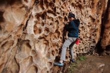 Bouldering in Hueco Tanks on 12/19/2019 with Blue Lizard Climbing and Yoga

Filename: SRM_20191219_1630440.jpg
Aperture: f/3.5
Shutter Speed: 1/100
Body: Canon EOS-1D Mark II
Lens: Canon EF 16-35mm f/2.8 L