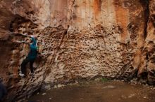 Bouldering in Hueco Tanks on 12/19/2019 with Blue Lizard Climbing and Yoga

Filename: SRM_20191219_1635520.jpg
Aperture: f/4.0
Shutter Speed: 1/100
Body: Canon EOS-1D Mark II
Lens: Canon EF 16-35mm f/2.8 L