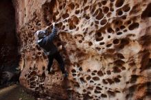 Bouldering in Hueco Tanks on 12/19/2019 with Blue Lizard Climbing and Yoga

Filename: SRM_20191219_1637020.jpg
Aperture: f/3.2
Shutter Speed: 1/100
Body: Canon EOS-1D Mark II
Lens: Canon EF 16-35mm f/2.8 L