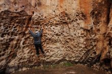 Bouldering in Hueco Tanks on 12/19/2019 with Blue Lizard Climbing and Yoga

Filename: SRM_20191219_1638340.jpg
Aperture: f/4.5
Shutter Speed: 1/100
Body: Canon EOS-1D Mark II
Lens: Canon EF 16-35mm f/2.8 L